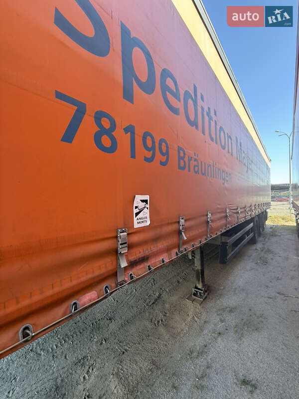 Тентованный борт (штора) - полуприцеп Schmitz S-01 2011 в Киеве Тентованный борт (штора) - полуприцеп Schmitz S-01 2011 в Киеве