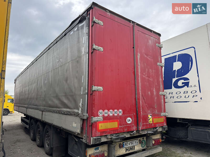 Тентованный борт (штора) - полуприцеп Schmitz Cargobull S01 2004 в Днепре Тентованный борт (штора) - полуприцеп Schmitz Cargobull S01 2004 в Днепре