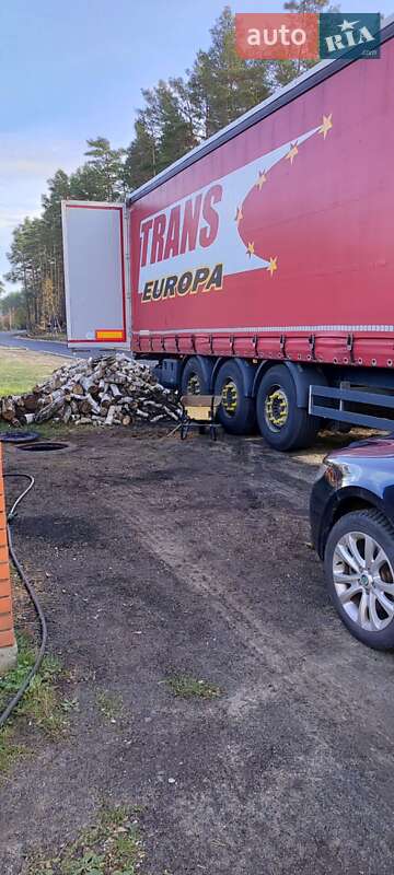 Тентованный борт (штора) - полуприцеп Schwarzmuller SAF 2014 в Маневичах