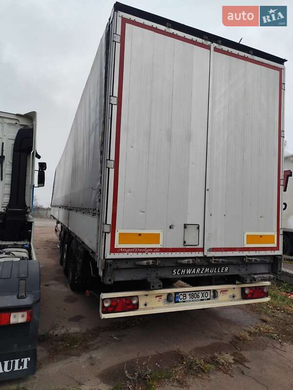 Бортовой полуприцеп Schwarzmuller SAF 2012 в Чернигове