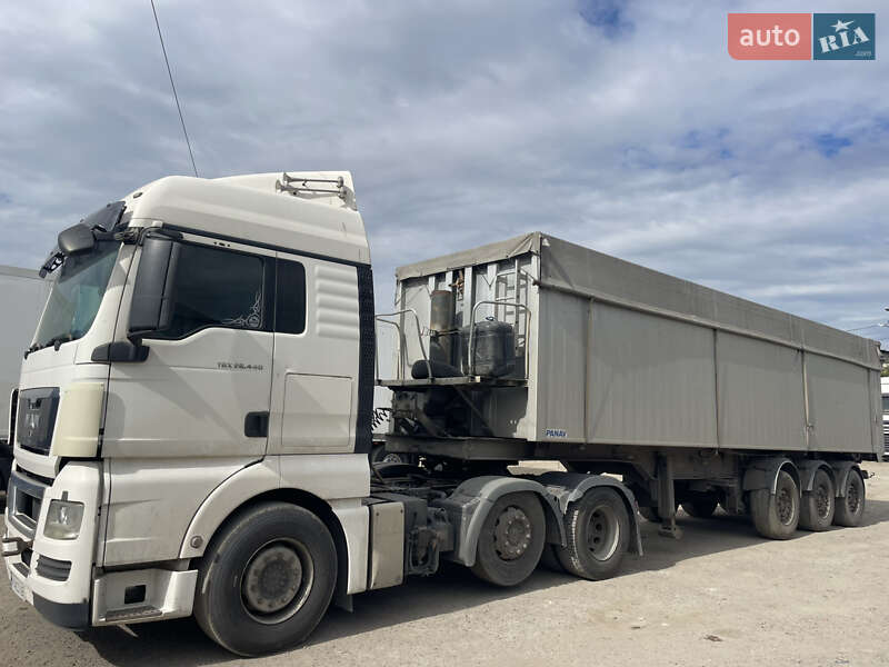 Зерновоз - напівпричіп Panav SAF 2007 в Одесі