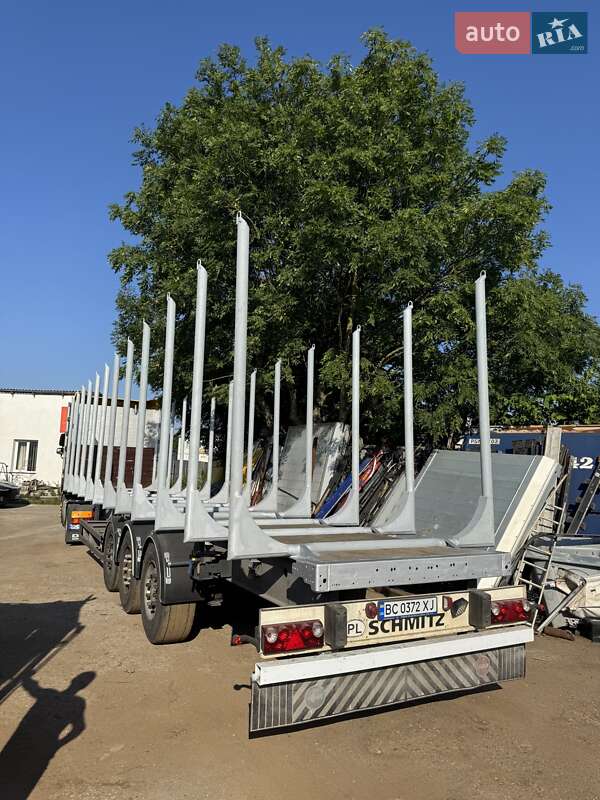 Лесовоз / Сортиментовоз - полуприцеп Schmitz Cargobull SAF 2012 в Львове