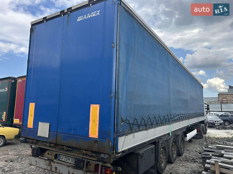 Тентованный борт (штора) - полуприцеп Krone SAF 2007 в Харькове