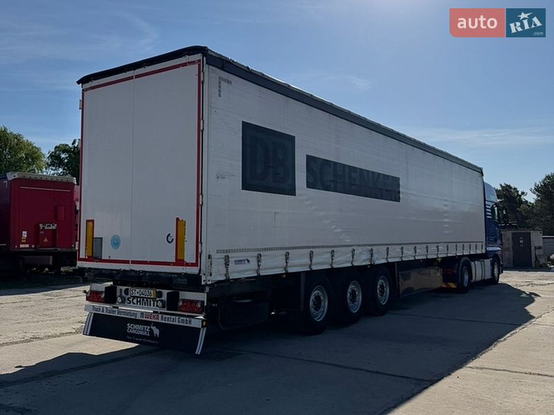Тентованный борт (штора) - полуприцеп Schmitz Cargobull SCB S3T 2012 в Вараше