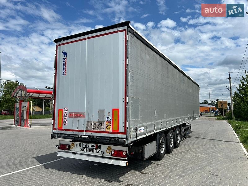 Тентованный борт (штора) - полуприцеп Schmitz Cargobull SCB S3T 2016 в Виннице