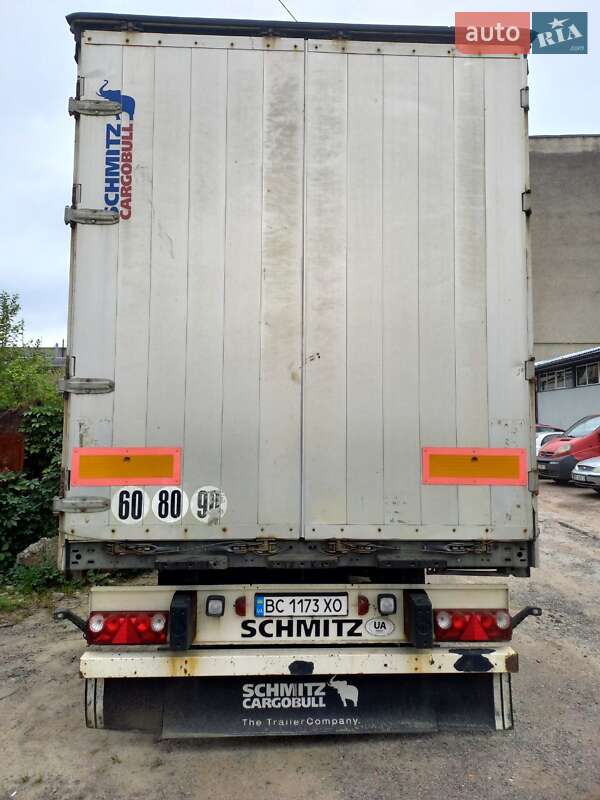 Тентованный борт (штора) - полуприцеп Schmitz Cargobull SCS 2007 в Львове