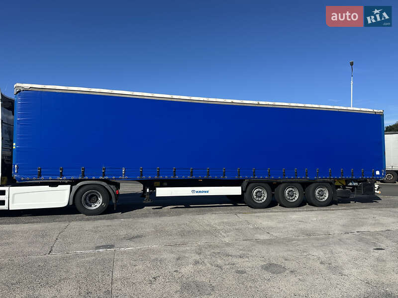 Тентований борт (штора) - напівпричіп Krone SD 27 2014 в Фастові