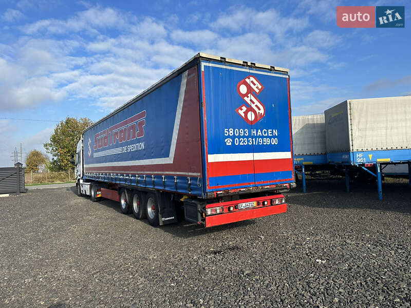 Тентованный борт (штора) - полуприцеп Krone SD 2012 в Луцке