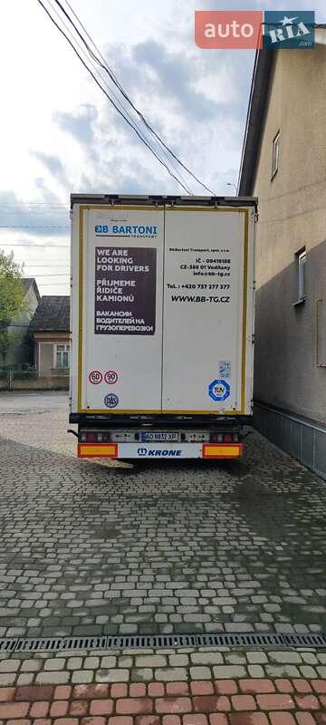 Тентованный борт (штора) - полуприцеп Krone SD 2013 в Тячеве Тентованный борт (штора) - полуприцеп Krone SD 2013 в Тячеве