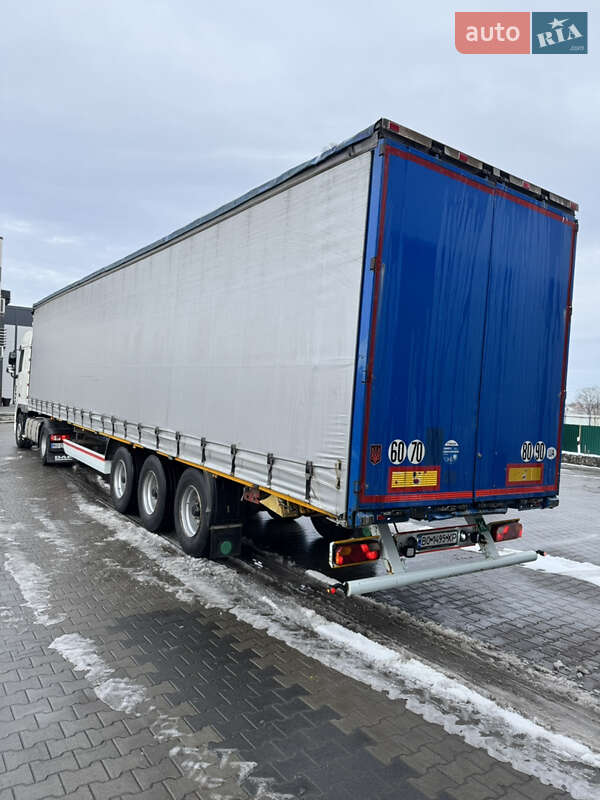 Тентованный борт (штора) - полуприцеп Krone SD 2010 в Тернополе