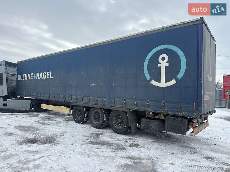 Тентованный борт (штора) - полуприцеп Krone SD 2008 в Фастове Тентованный борт (штора) - полуприцеп Krone SD 2008 в Фастове