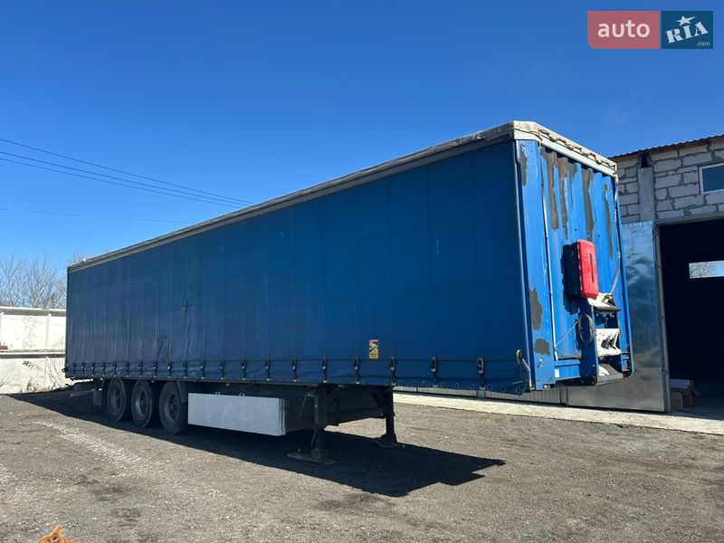 Тентованный борт (штора) - полуприцеп Krone SD 2006 в Киеве Тентованный борт (штора) - полуприцеп Krone SD 2006 в Киеве