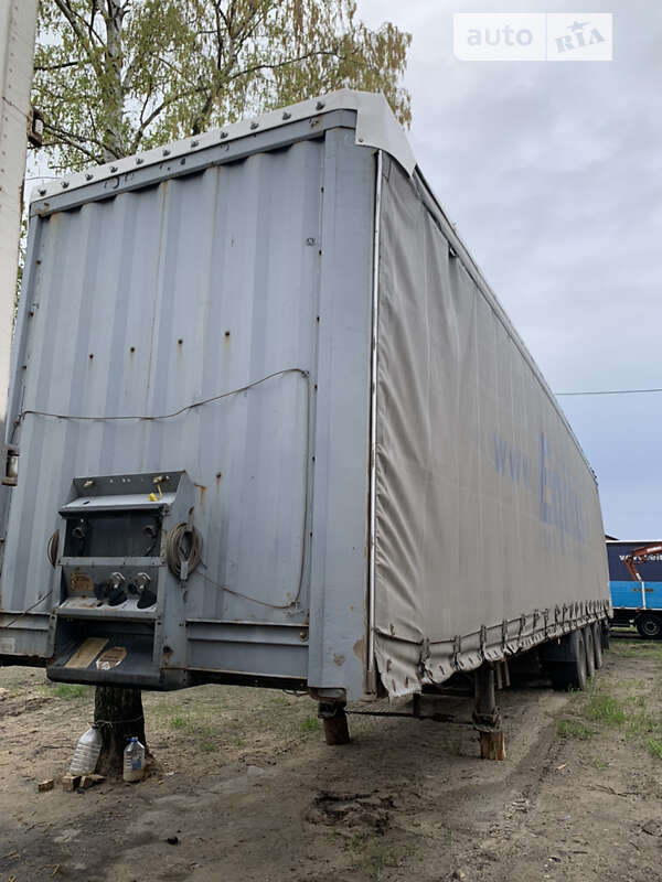 Тентований борт (штора) - напівпричіп Krone SDP 27 2004 в Броварах