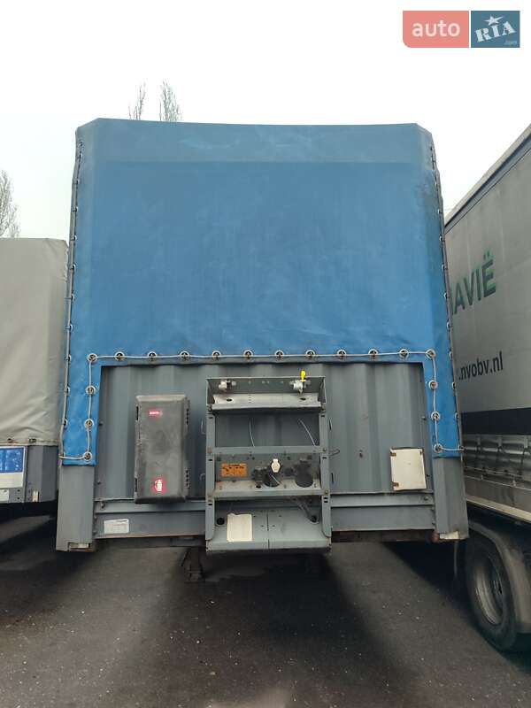 Тентованный борт (штора) - полуприцеп Krone SDP 27 2008 в Киеве