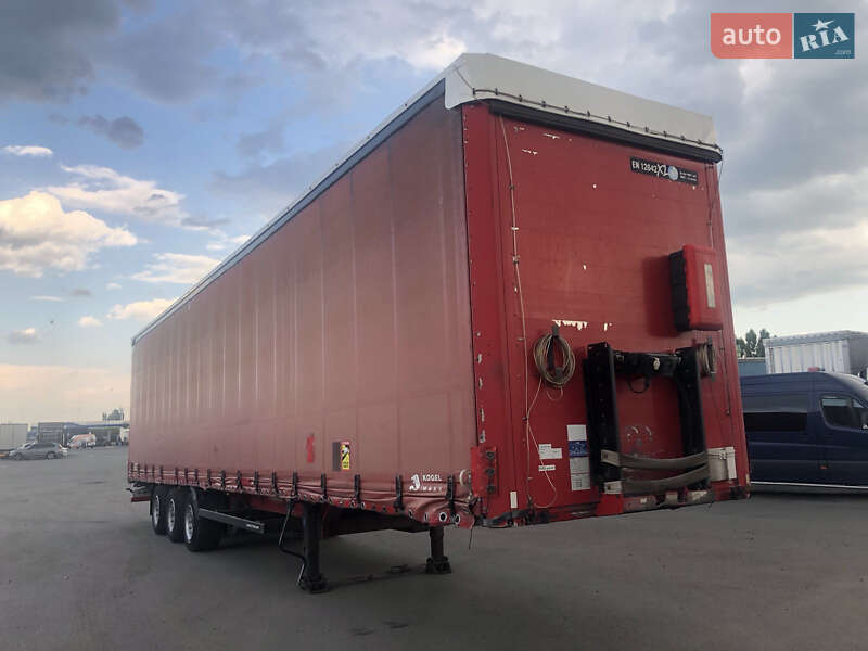 Тентованный борт (штора) - полуприцеп Kogel SN 24 2011 в Ковеле Тентованный борт (штора) - полуприцеп Kogel SN 24 2011 в Ковеле