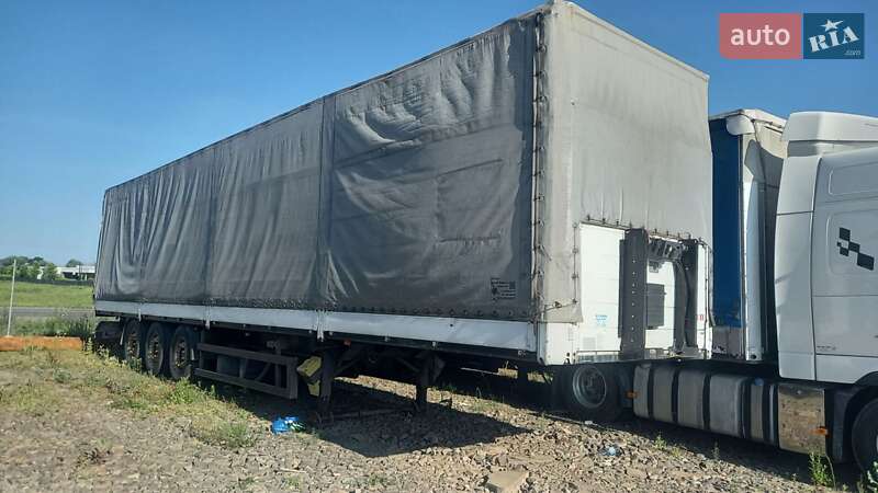 Тентованный борт (штора) - полуприцеп Kogel SN 24 2004 в Мукачево Тентованный борт (штора) - полуприцеп Kogel SN 24 2004 в Мукачево