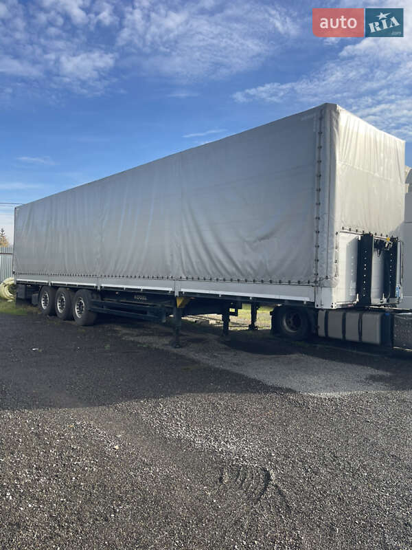 Тентованный борт (штора) - полуприцеп Kogel SN 24 2011 в Иршаве