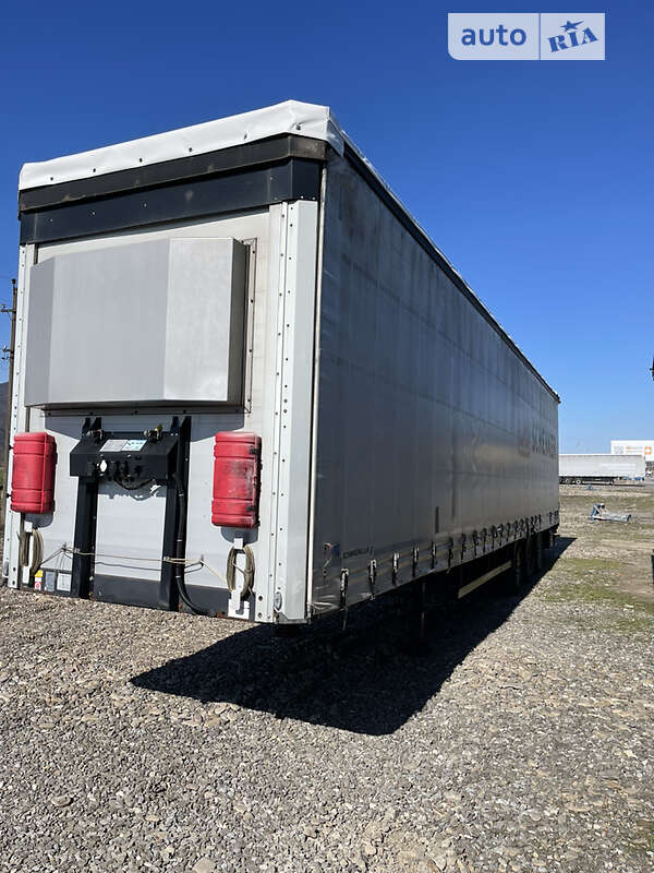 Тентованный борт (штора) - полуприцеп Schwarzmuller SPA-3E 2015 в Хусте