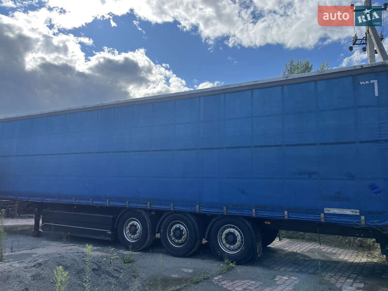 Тентованный борт (штора) - полуприцеп Schwarzmuller SPA-3E 2010 в Иршаве