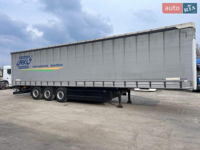 Тентованный борт (штора) - полуприцеп Schwarzmuller SPA-3E 2014 в Тернополе