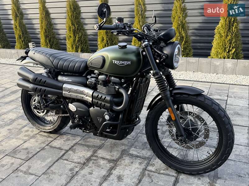 Мотоцикл Без обтекателей (Naked bike) Triumph Street Scrambler 2018 в Ковеле
