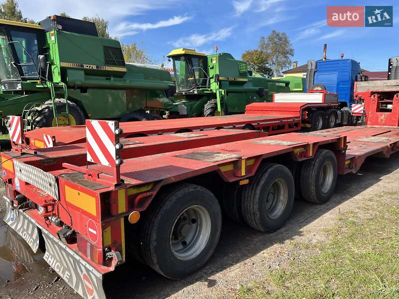 Низкорамная платформа Goldhofer STZ 1998 в Ковеле