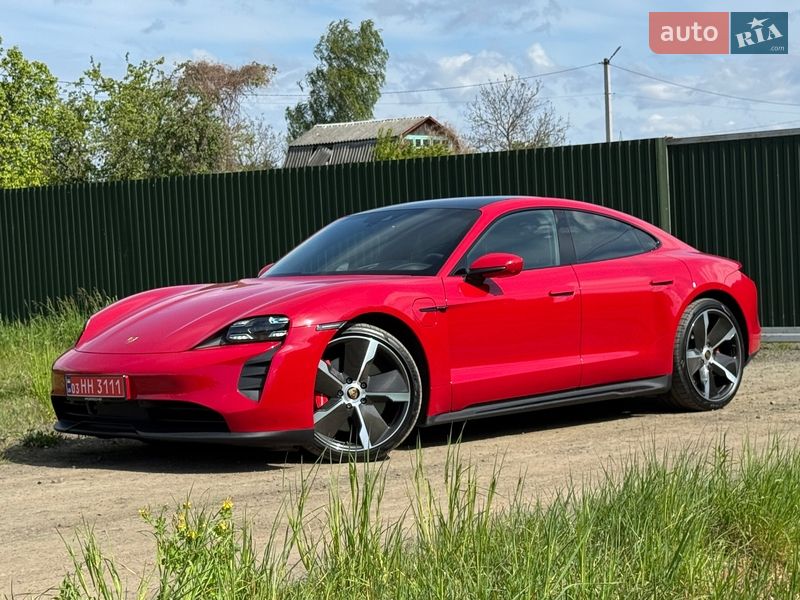 Седан Porsche Taycan 2022 в Києві