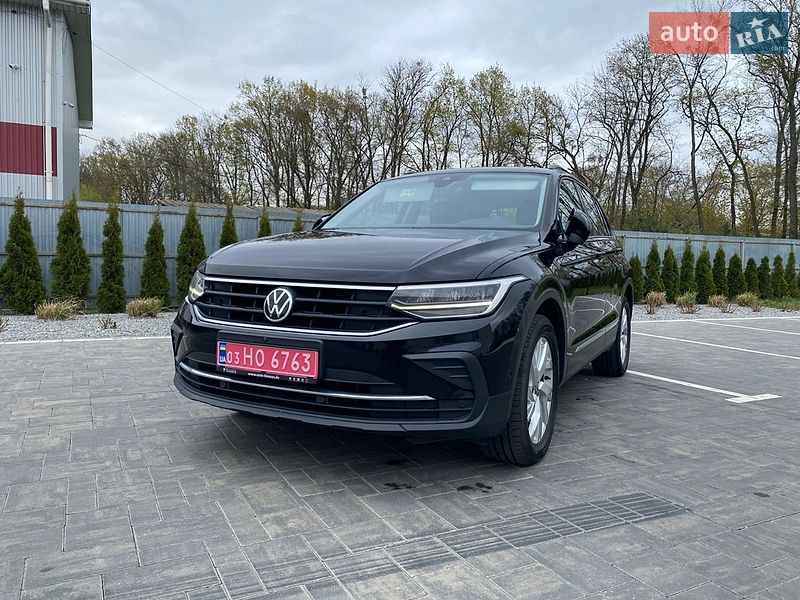 Позашляховик / Кросовер Volkswagen Tiguan 2021 в Луцьку