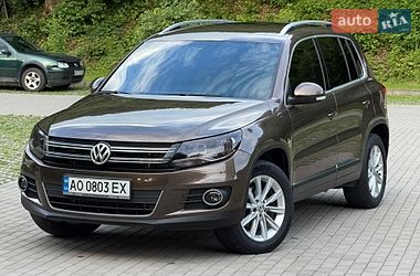 Внедорожник / Кроссовер Volkswagen Tiguan 2013 в Сваляве