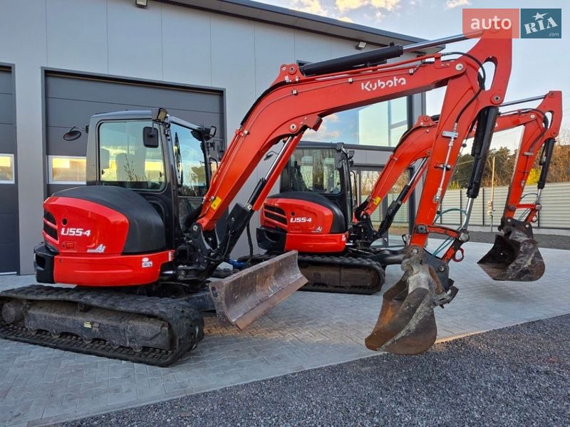 Миниэкскаватор Kubota U55-4 2017 в Луцке Миниэкскаватор Kubota U55-4 2017 в Луцке