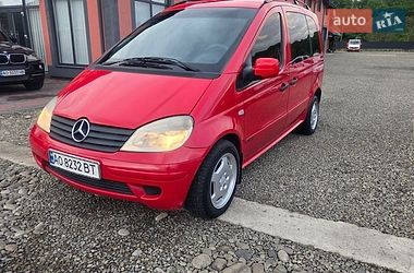 Мінівен Mercedes-Benz Vaneo 2002 в Тячеві Мінівен Mercedes-Benz Vaneo 2002 в Тячеві