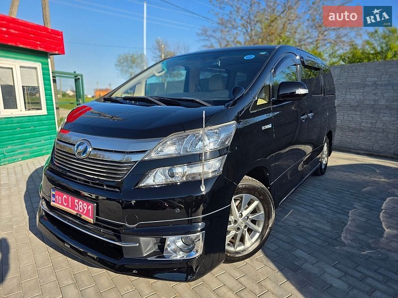 Минивэн Toyota Vellfire 2013 в Одессе Минивэн Toyota Vellfire 2013 в Одессе