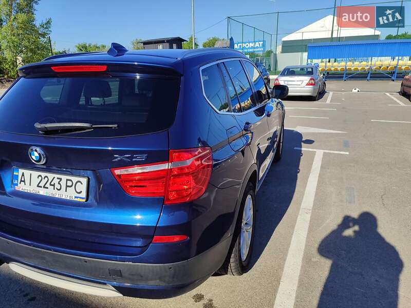 Внедорожник / Кроссовер BMW X3 2013 в Киеве
