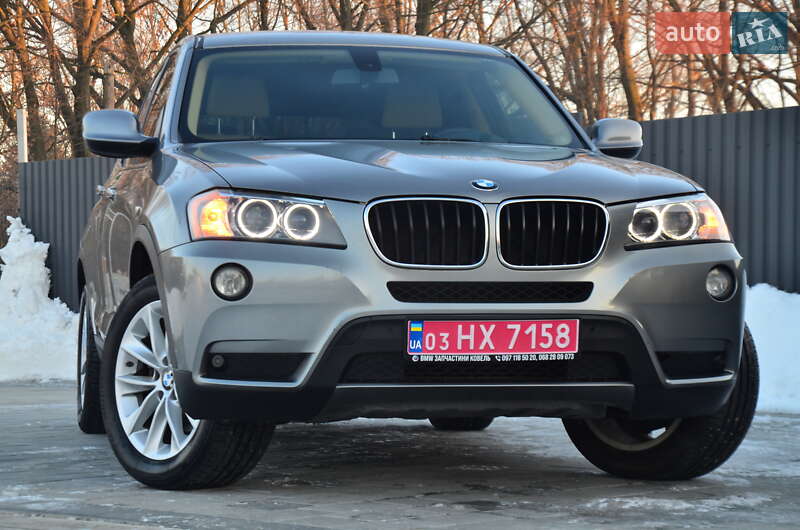 Внедорожник / Кроссовер BMW X3 2013 в Дрогобыче