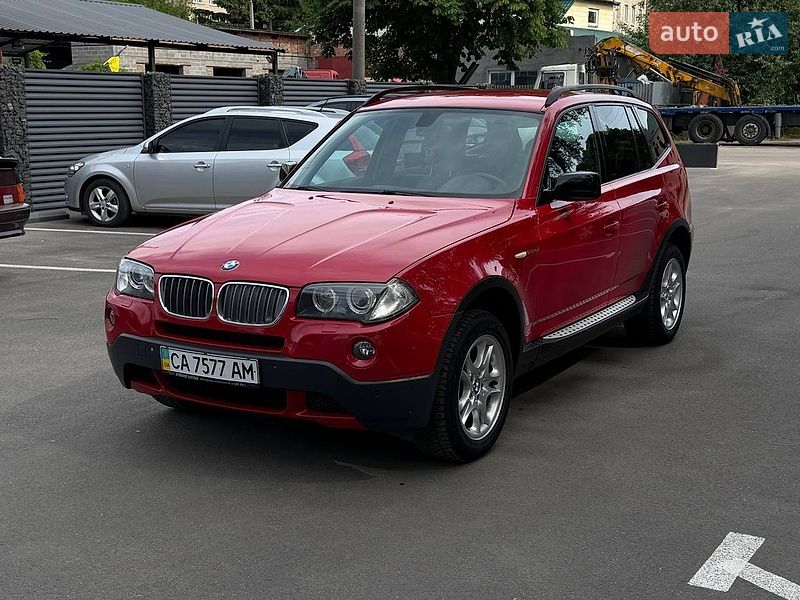 Внедорожник / Кроссовер BMW X3 2007 в Золотоноше