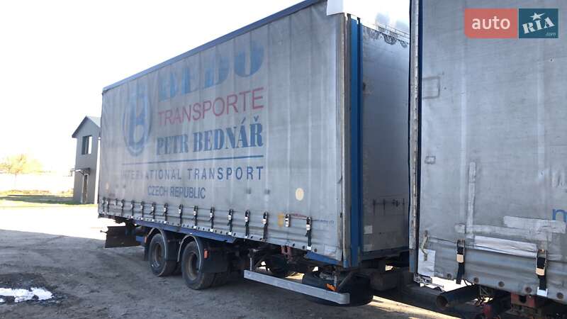 Тентованный борт (штора) - прицеп Sommer ZW 1997 в Луцке