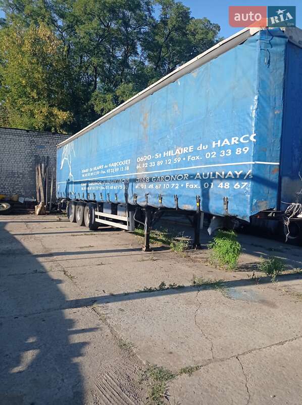 Тентований борт (штора) - напівпричіп Ackermann Fruehauf Eaf 1996 в Чернігові фото Тентований борт (штора) - напівпричіп Ackermann Fruehauf Eaf 1996 в Чернігові