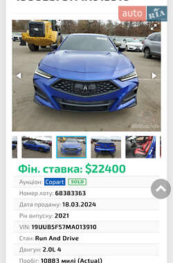 Седан Acura TLX 2021 в 