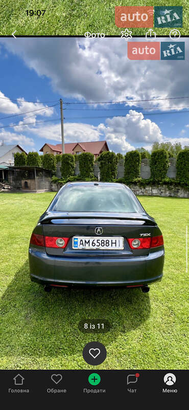 Седан Acura TSX 2006 в Золочеве