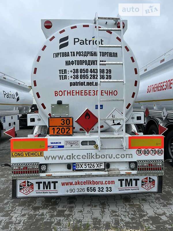 Цистерна напівпричіп Akcelik Boru 2023 в Хмельницькому