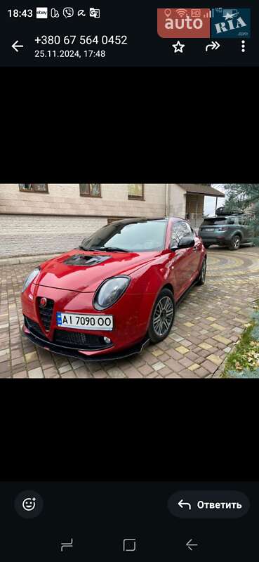 Хетчбек Alfa Romeo MiTo 2009 в Кривому Розі