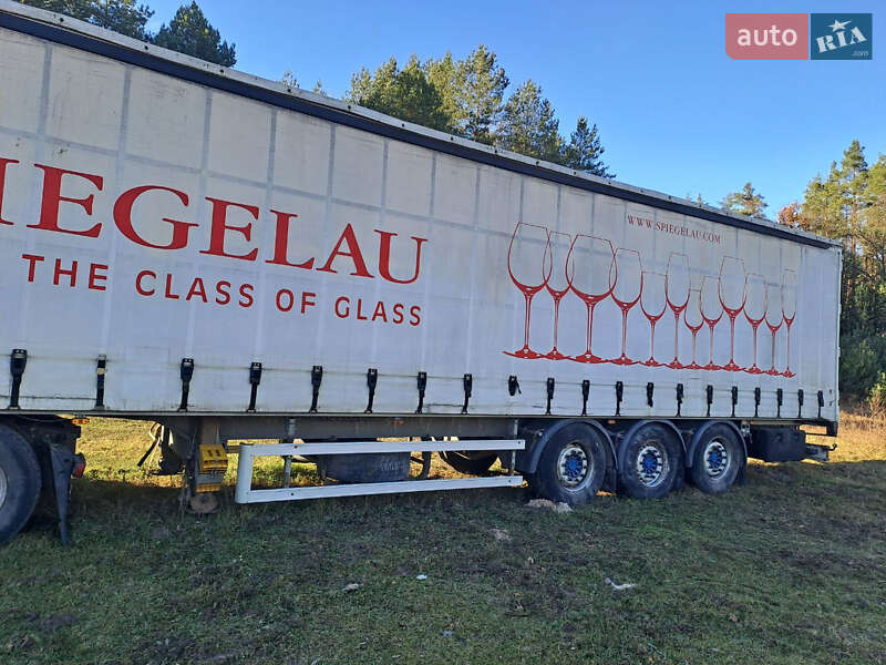 Тентований борт (штора) - напівпричіп ARDOR SVR 2004 в Кролевці