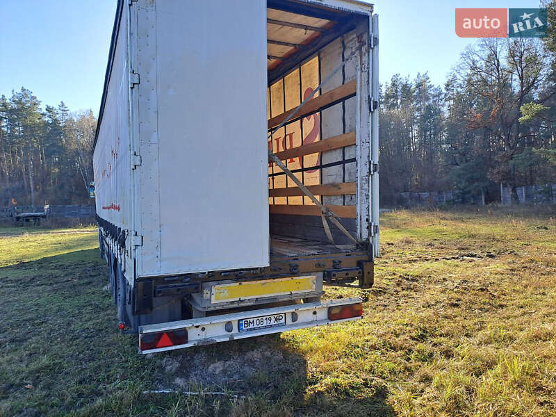 Тентований борт (штора) - напівпричіп ARDOR SVR 2004 в Кролевці