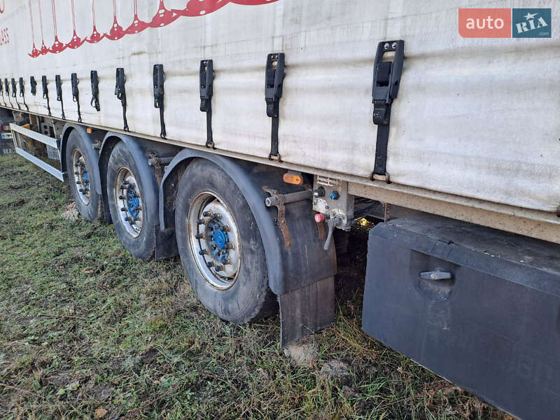 Тентований борт (штора) - напівпричіп ARDOR SVR 2004 в Кролевці