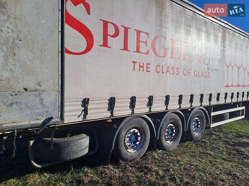 Тентований борт (штора) - напівпричіп ARDOR SVR 2004 в Кролевці