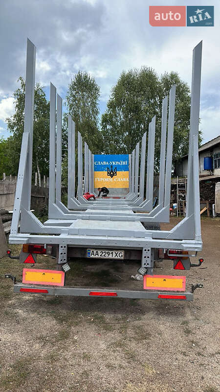 Лесовоз / Сортиментовоз - полуприцеп Asca S 319DB 2003 в Киеве