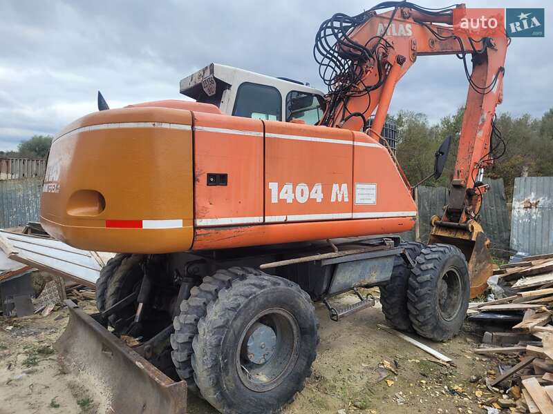 Колесный экскаватор Atlas 1404 2002 в Львове фото 2 Колесный экскаватор Atlas 1404 2002 в Львове