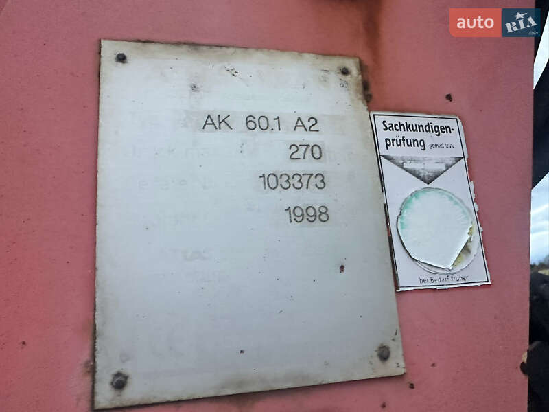 Кран-манипулятор Atlas 60.1 1998 в Буштыне фото 7 Кран-манипулятор Atlas 60.1 1998 в Буштыне