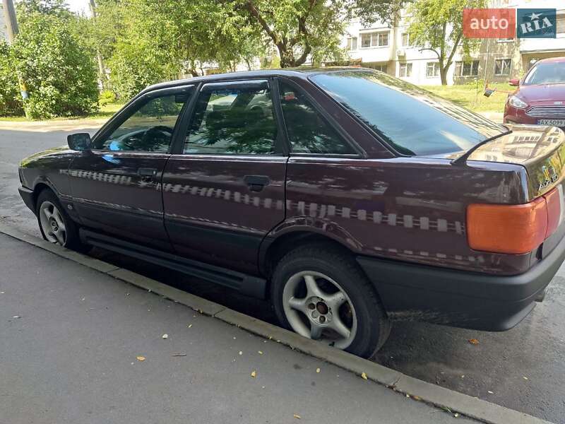 Седан Audi 80 1990 в Харкові