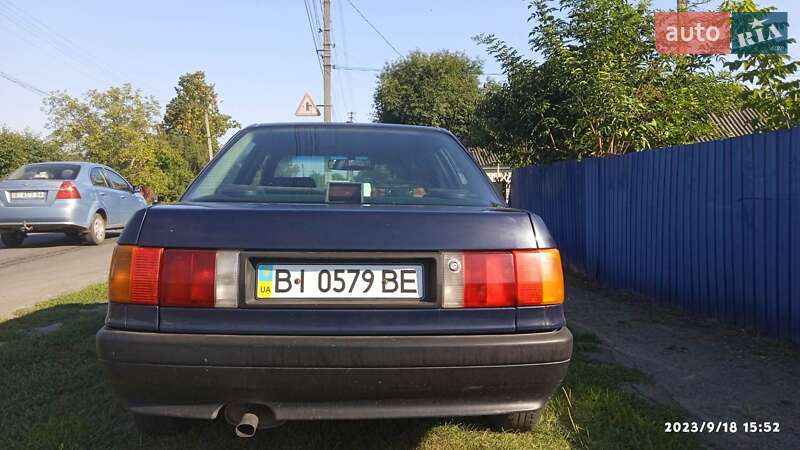 Седан Audi 80 1987 в Глобине